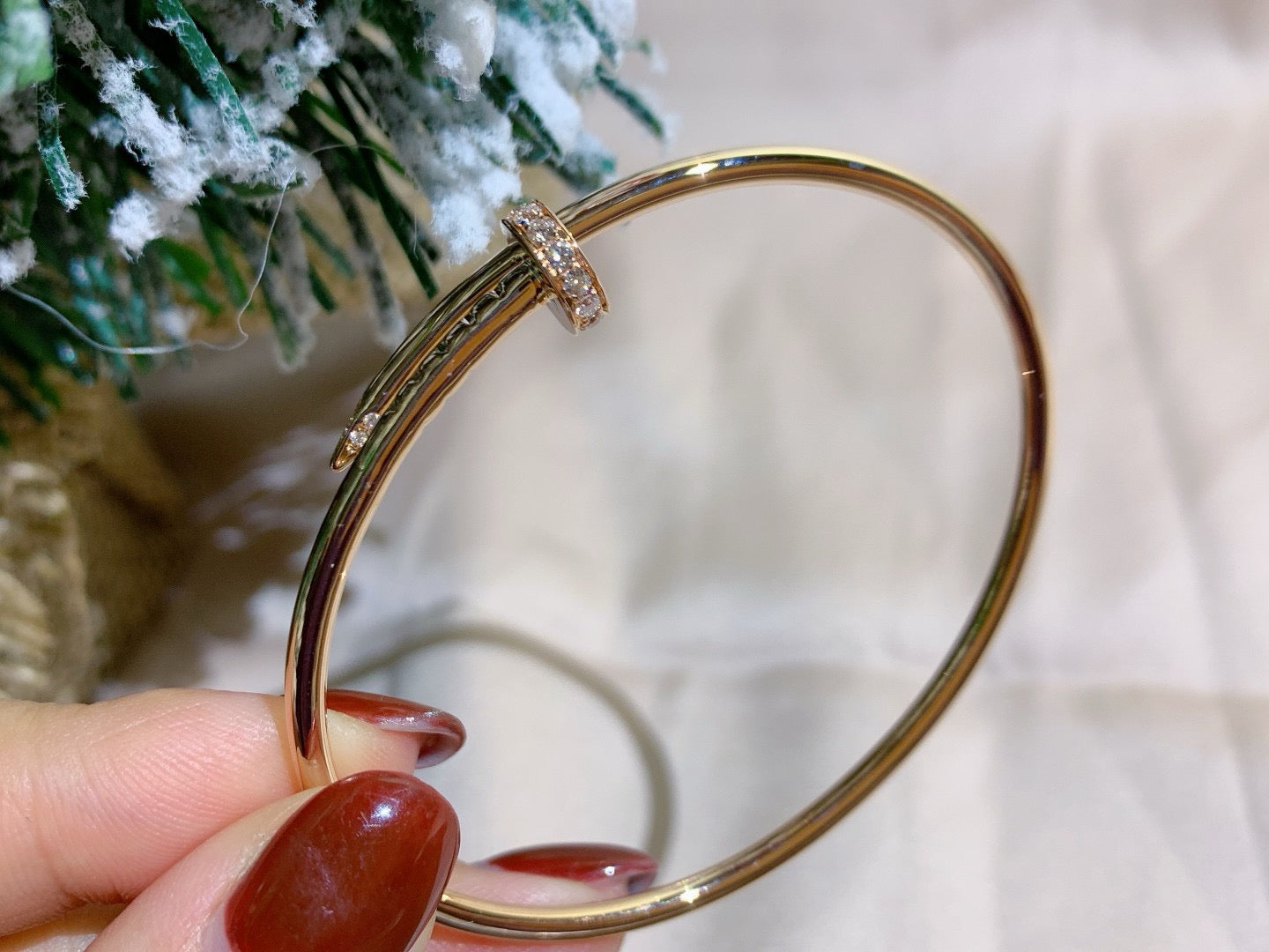 [Kincade Jewelery]JUSTE BRACELET 2.5MM DIAMONDS