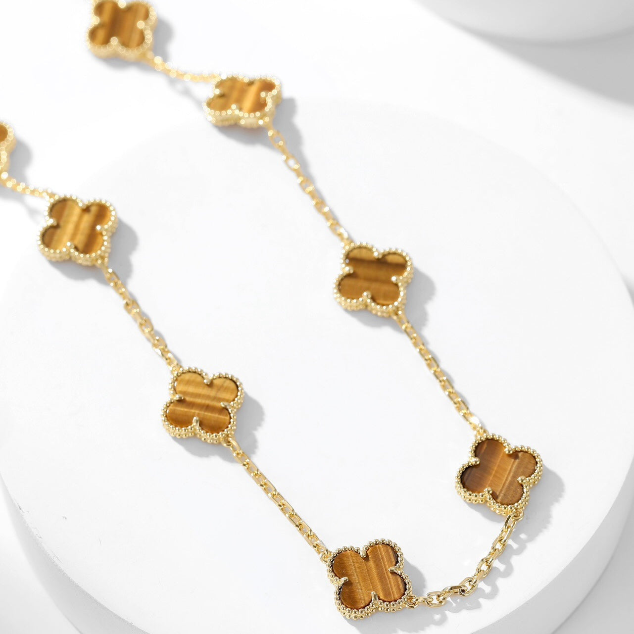 [Kincade Jewelery]KincadeS THE 10-MOTIFS TIGER EYE NECKLACE