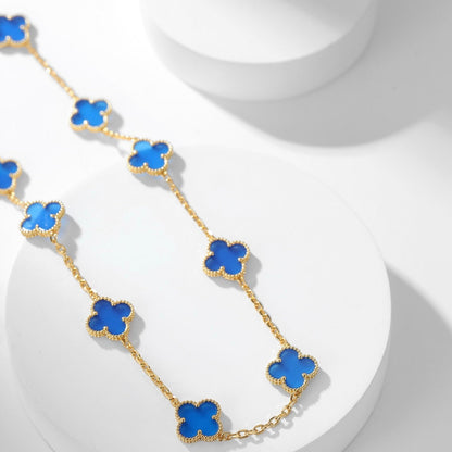 [Kincade Jewelery]KincadeS THE 10-MOTIFS BLUE AGATE NECKLACE