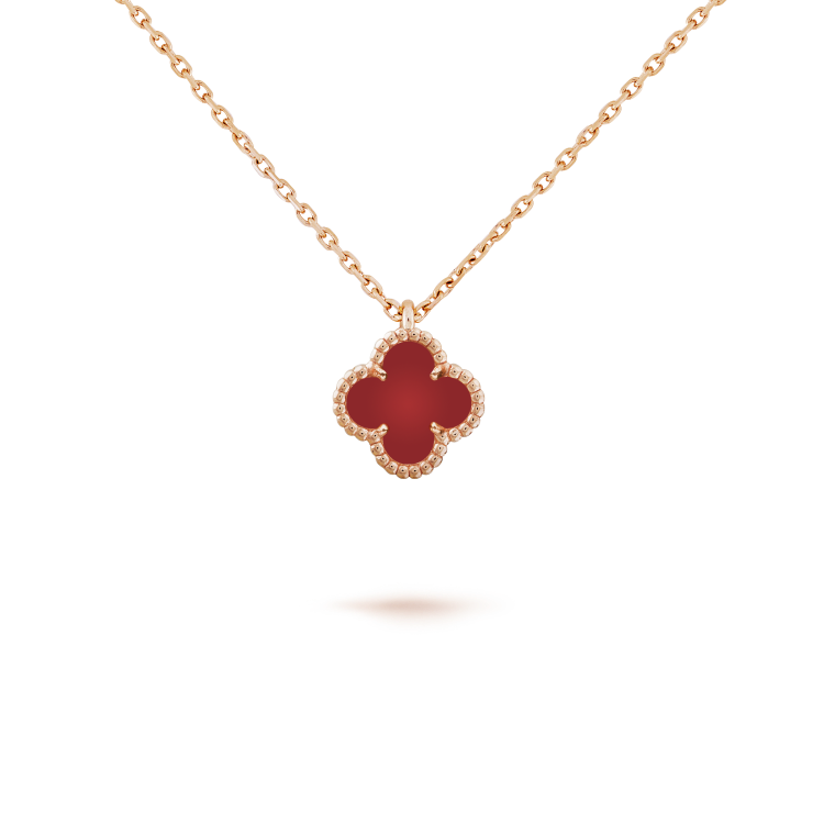 [Kincade Jewelery]Kincade MINI 9.5MM WHITE CARNELIANS NECKLACE
