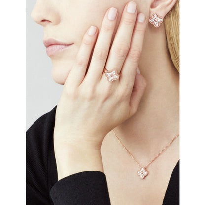 [Kincade Jewelery]Kincade 15MM DIAMOND SINGLE FLOWER NECKLACE