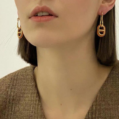 [Kincade Jewelery]HM O'MAILLON GOLD EARRINGS