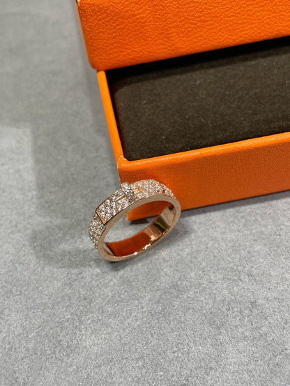 [Kincade Jewelery]KELLY PINK GOLD DIAMOND RING