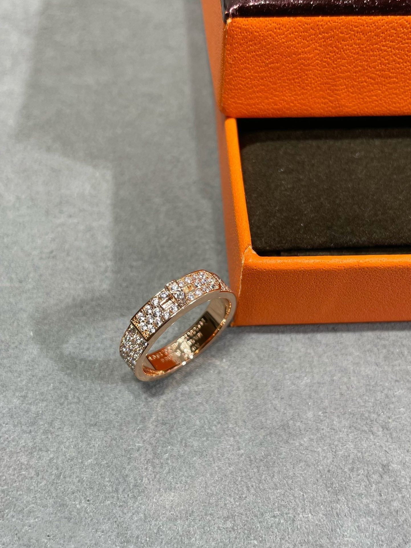 [Kincade Jewelery]KELLY PINK GOLD DIAMOND RING