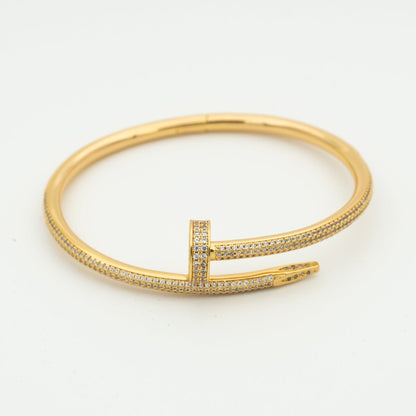 [Kincade Jewelery]JUSTE BRACELET 3.5MM ALL DIAMONDS