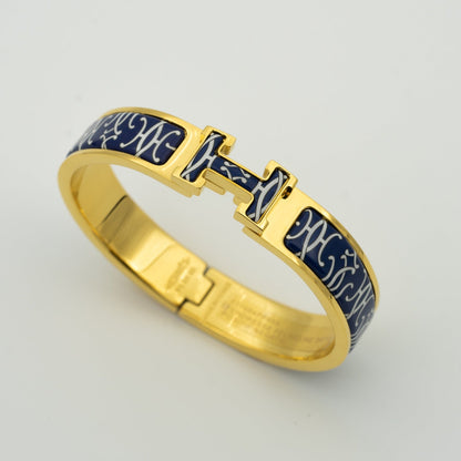 [Kincade Jewelery]H BRACELET BLACK MULTICOLOR