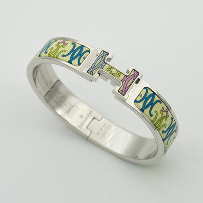 [Kincade Jewelery]H BRACELET BEIGE MULTICOLOR