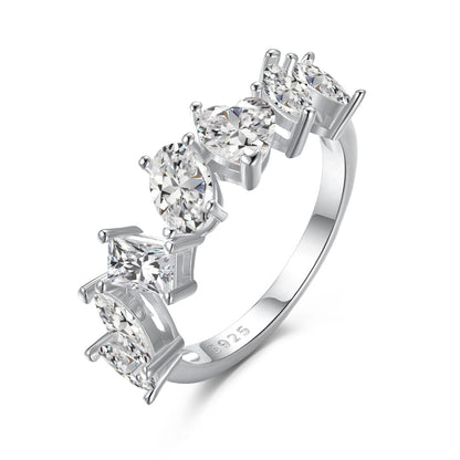 [Kincade Jewelery]Delicate Multi Cut Ring
