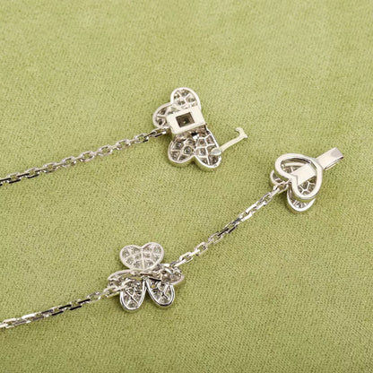 [Kincade Jewelery]FRIVOLE SILVER 9 FLOWERS NECKLACE