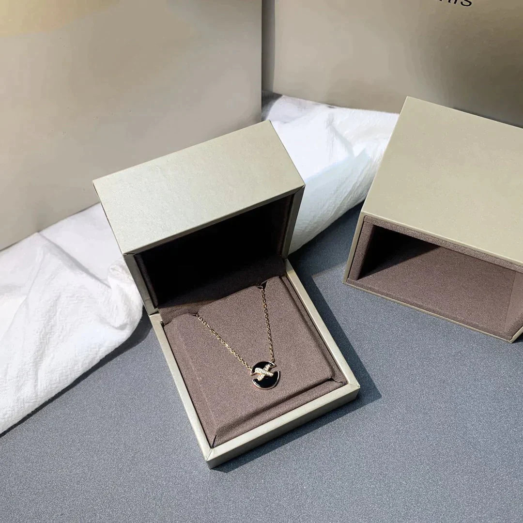 [Kincade Jewelery]JEUX DE ROSE GOLD DIAMOND NECKLACE