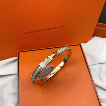 [Kincade Jewelery]CLASSIC HM CLIC GREEN 8MM ENAMEL BRACELET