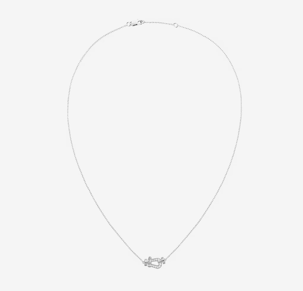 [Kincade Jewelery]FORCE 10 DIAMOND SILVER NECKLACE MINI MODEL