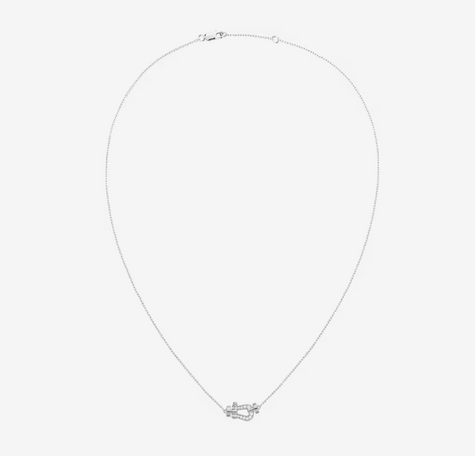 [Kincade Jewelery]FORCE 10 DIAMOND SILVER NECKLACE MINI MODEL