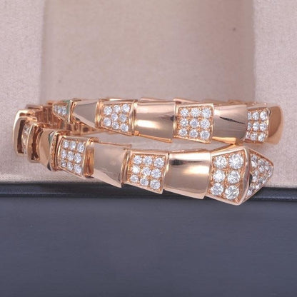 [Kincade Jewelery]SERPENTI BRACELET PINK GOLD DIAMOND