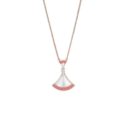 [Kincade Jewelery]DREAM NECKLACE MOP PINK DIAMOND