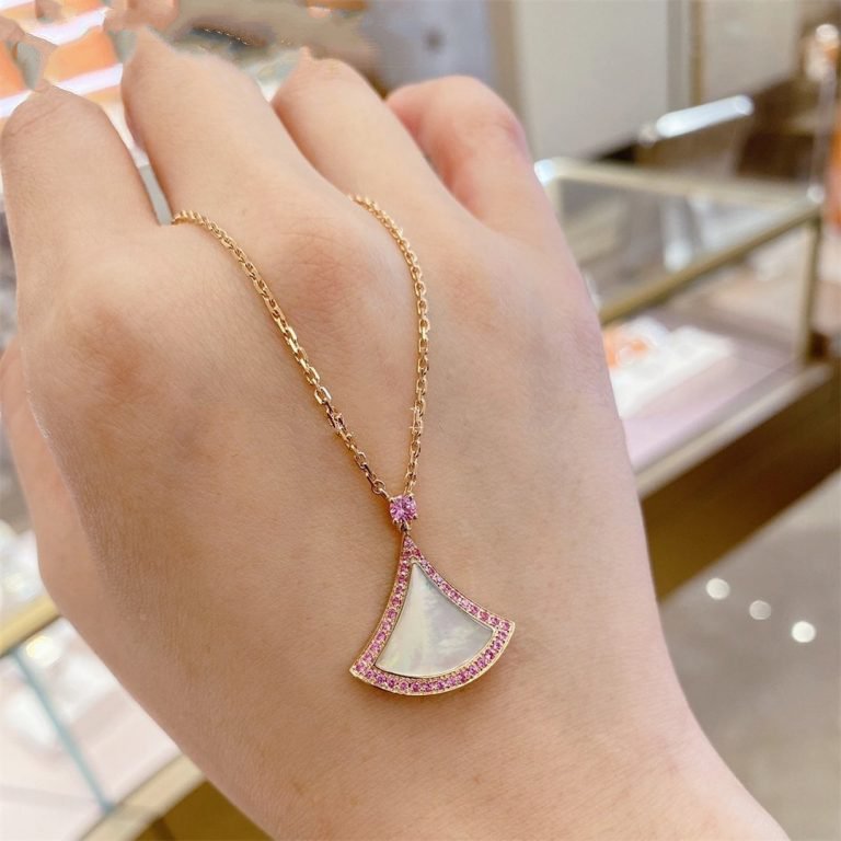 [Kincade Jewelery]DREAM NECKLACE MOP DIAMOND PINK