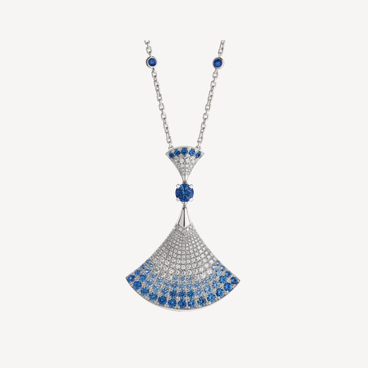 [Kincade Jewelery]DREAM NECKLACE AGATE SILVER DIAMOND