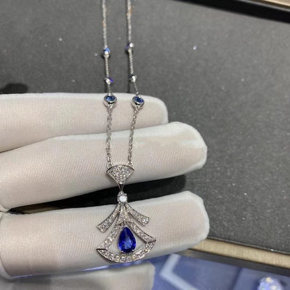[Kincade Jewelery]DREAM NECKLACE AGATE DIAMOND SILVER