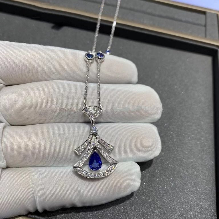 [Kincade Jewelery]DREAM NECKLACE AGATE DIAMOND SILVER