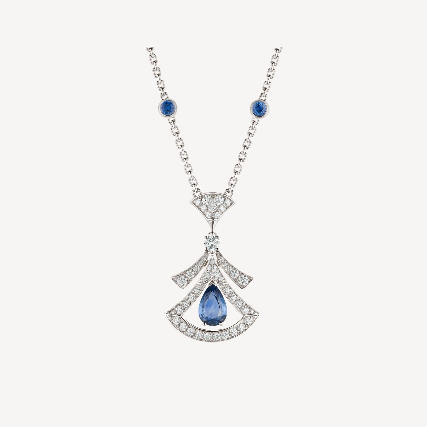 [Kincade Jewelery]DREAM NECKLACE AGATE DIAMOND SILVER