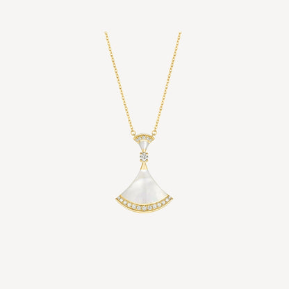 [Kincade Jewelery]DREAM NECKLACE MOP GOLD DIAMOND