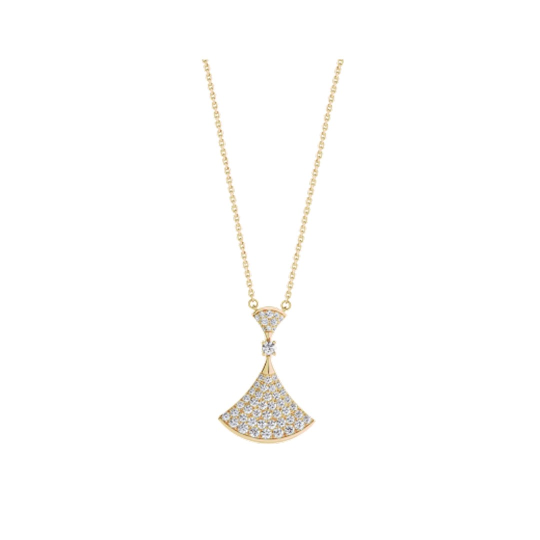 [Kincade Jewelery]DREAM NECKLACE GOLD FULL DIAMOND