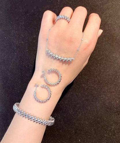 [Kincade Jewelery]CLASH SILVER BRACELET