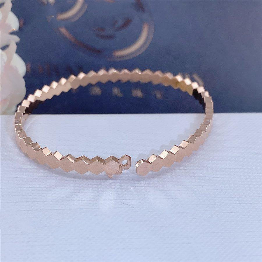 [Kincade Jewelery]BEE LOVE PINK GOLD BRACELET
