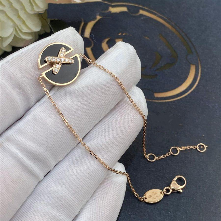 [Kincade Jewelery]JEUX DE BRACELET ONYX PINK GOLD DIAMOND