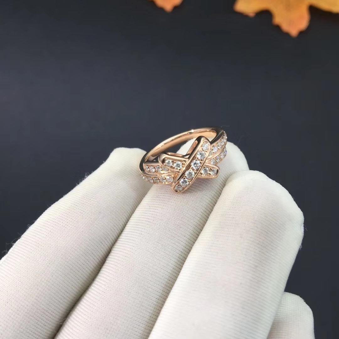 [Kincade Jewelery]JEUX DE RING PINK GOLD DIAMOND