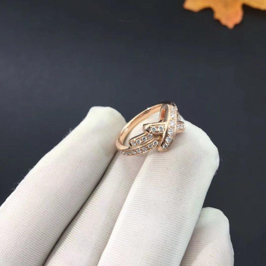 [Kincade Jewelery]JEUX DE RING PINK GOLD DIAMOND