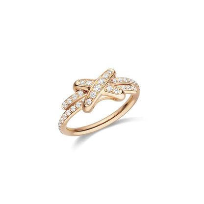 [Kincade Jewelery]JEUX DE RING PINK GOLD DIAMOND