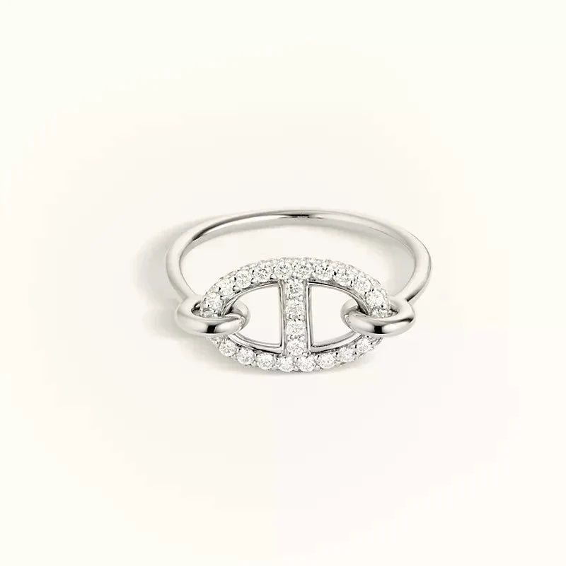 [Kincade Jewelery]RONDE SMALL SILVER DIAMOND RING