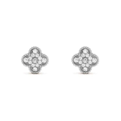 [Kincade Jewelery]Kincade 1 MOTIFS DIAMOND STUD EARRINGS SILVER