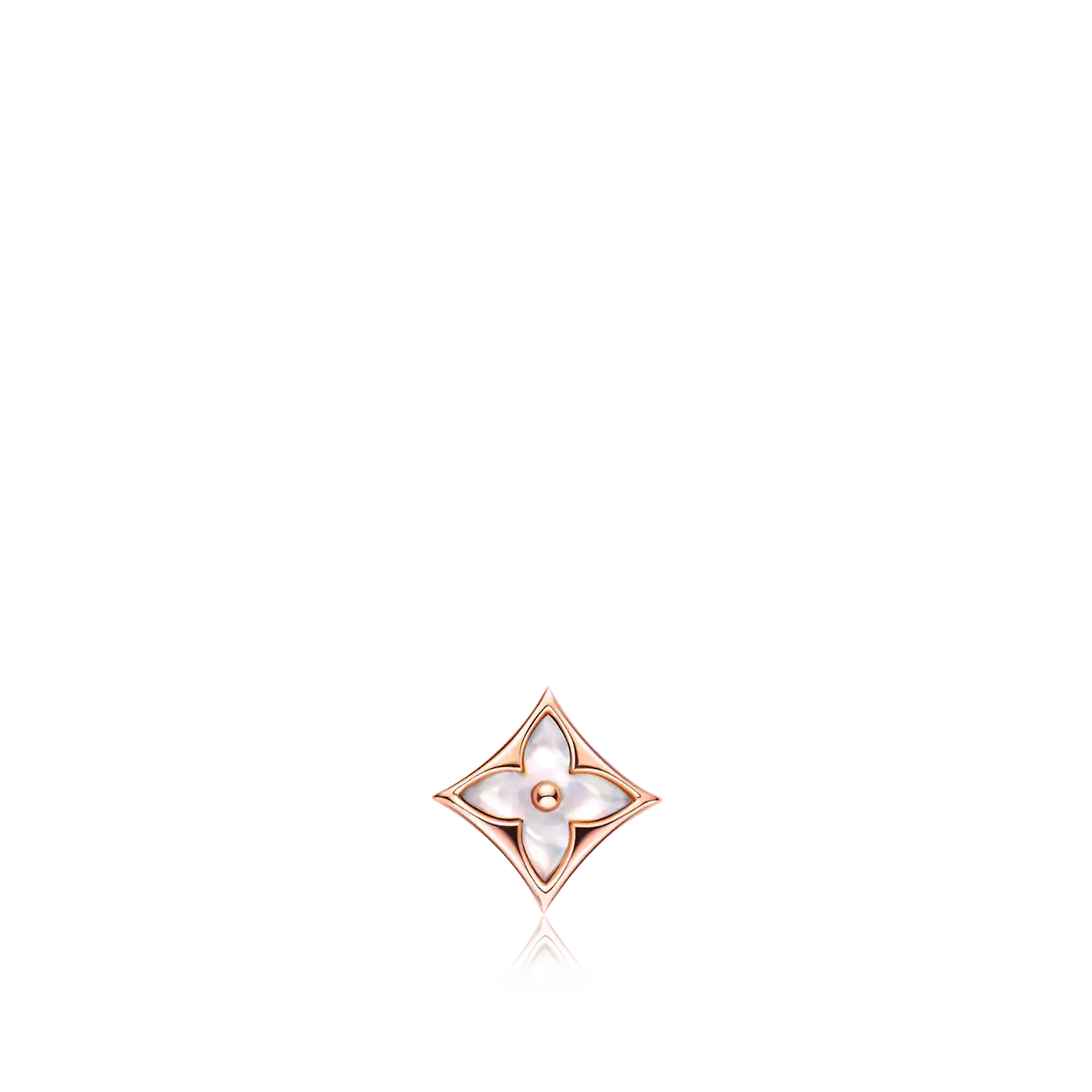 [Kincade Jewelery]STAR MOP PINK GOLD EARRINGS