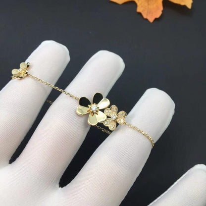 [Kincade Jewelery]FRIVOLE GOLD 5 FLOWERS BRACELET