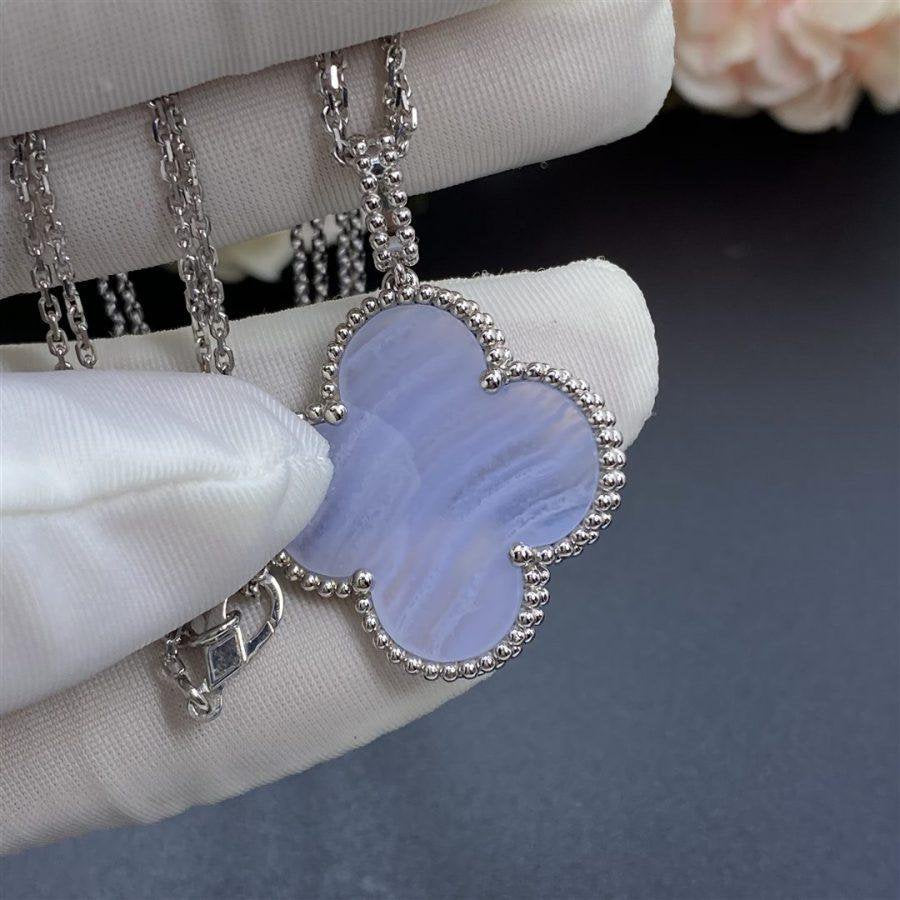 [Kincade Jewelery]Kincade SILVER CHALCEDONY BIG Kincade NECKLACE