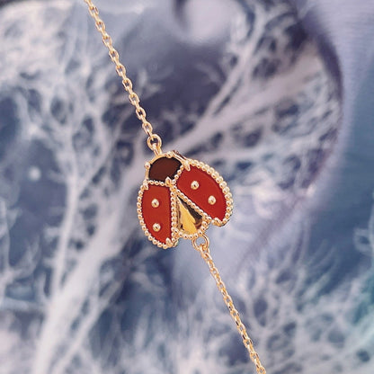 [Kincade Jewelery]LUCKY SPRING 1 MOTIF PINK GOLD BRACELET