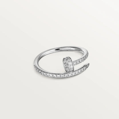 [Kincade Jewelery]JUSTE RING 1.8MM SILVER DIAMONDS