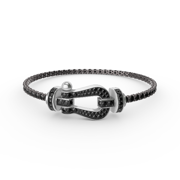 [Kincade Jewelery]FORCE  LARGE HORSESHOE FULL DIAMOND TENNIS BRACELET